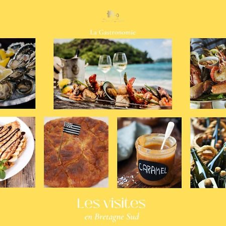 Keraven, Charmante Maisonnette, Piscine Commune 1-4 Personnes Moëlan-sur-Mer 外观 照片