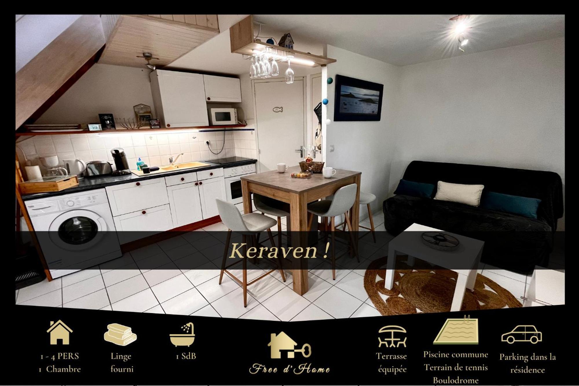 Keraven, Charmante Maisonnette, Piscine Commune 1-4 Personnes Moëlan-sur-Mer 外观 照片